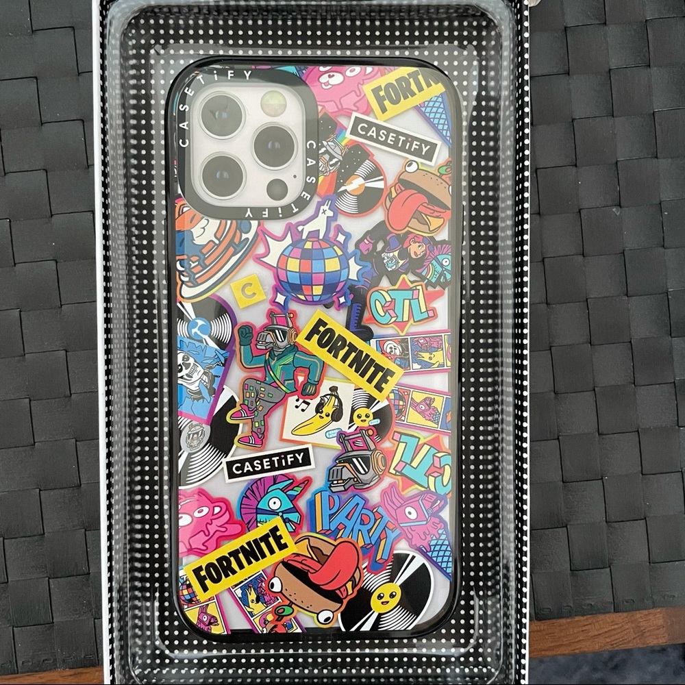 Fortnite x casetify iPhone 12 Pro phone case
